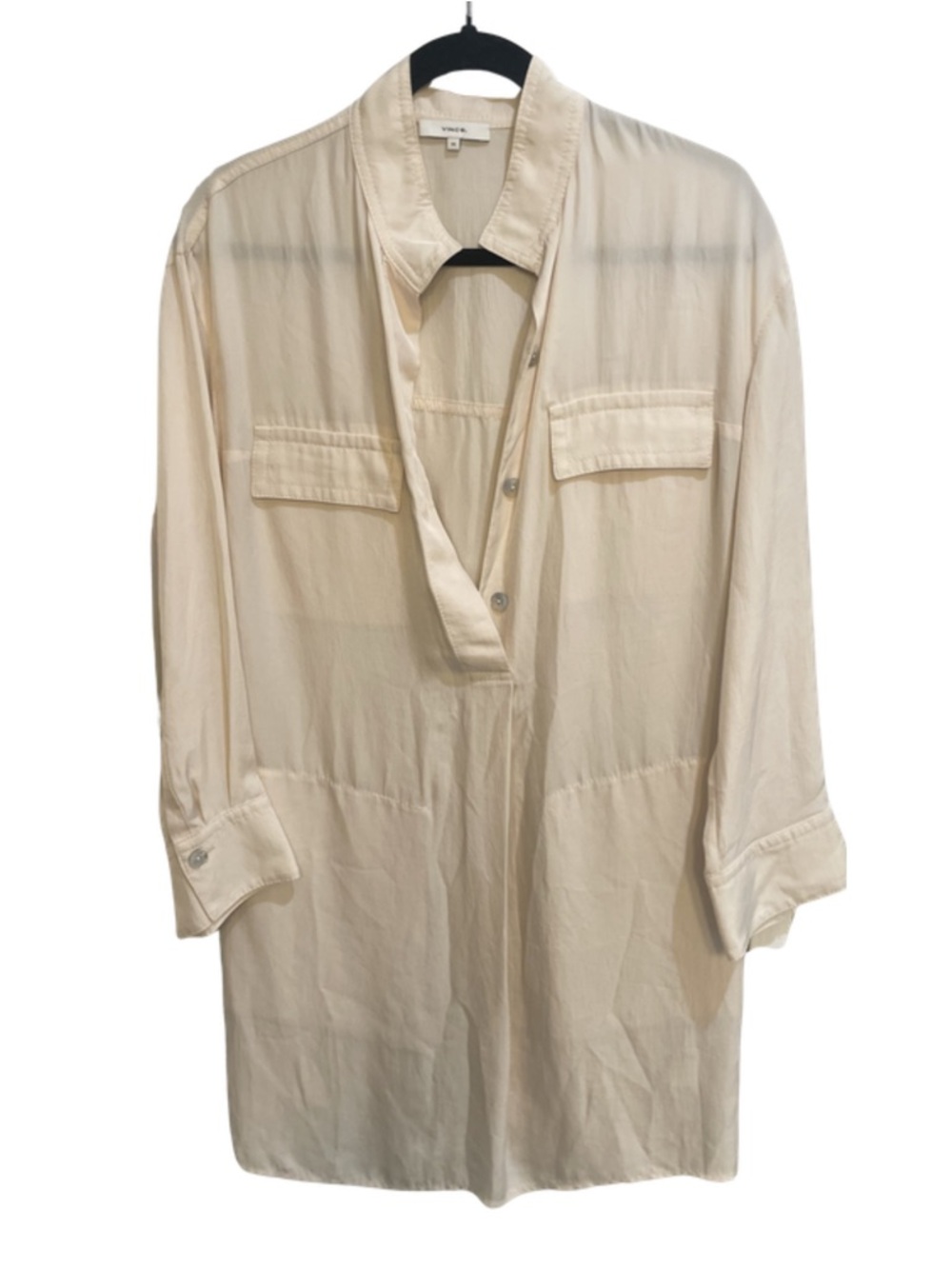 Vince Cream Lightweight Dress